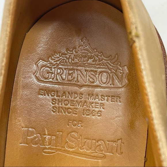 Grenson England’s master tan shoes size 9.5 main image 9